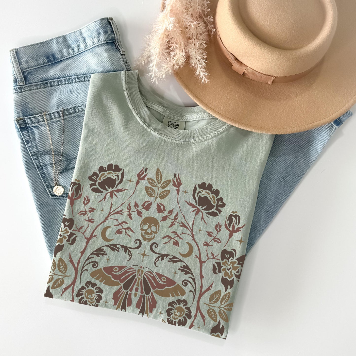 Gothic Garden Comfort Colors TShirt - Esdee