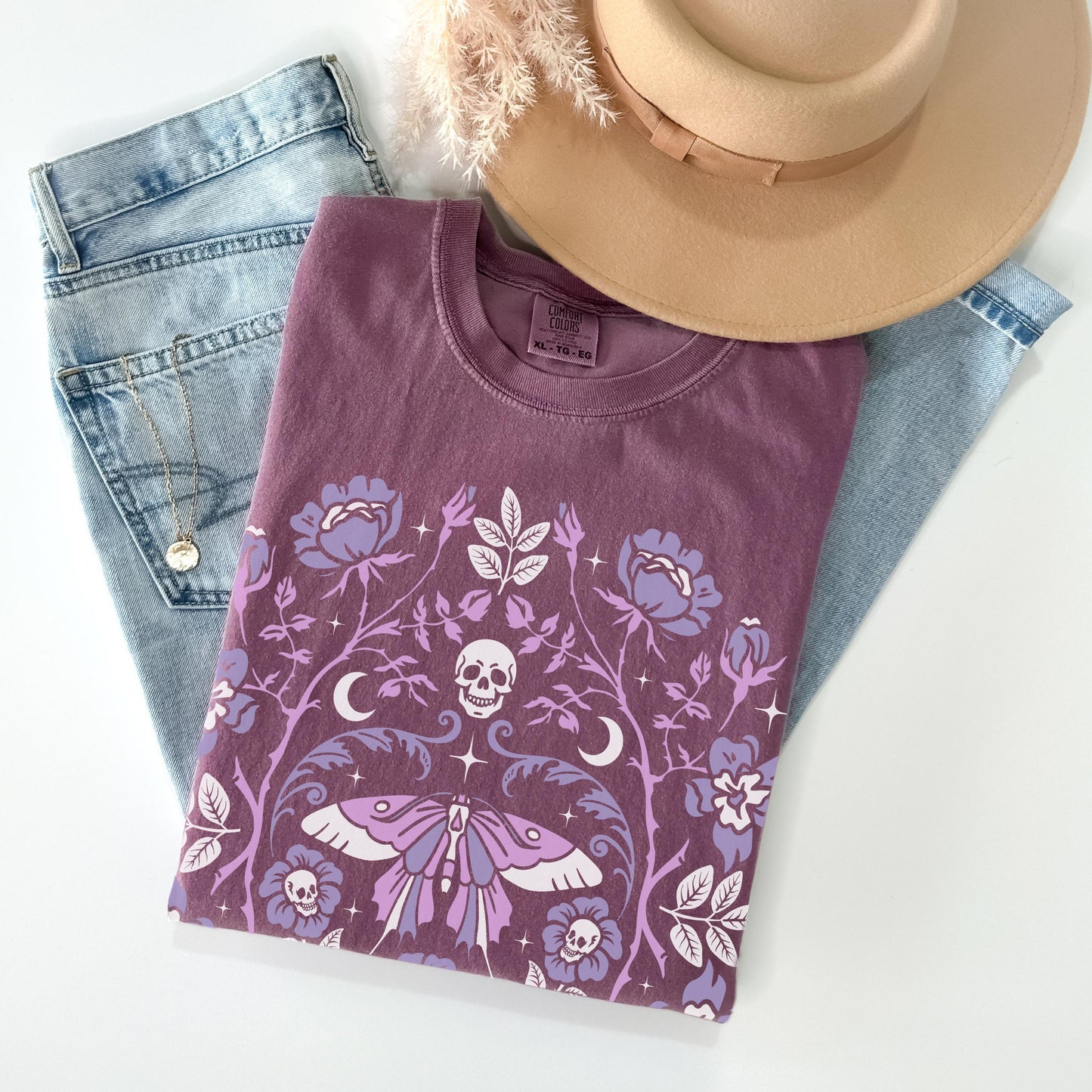 Gothic Garden Comfort Colors TShirt - Esdee
