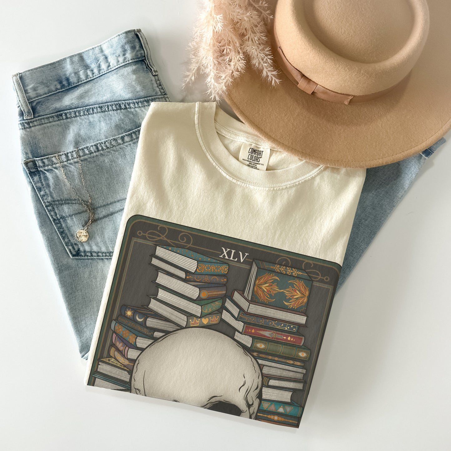 Death by TBR Tarot Card Comfort Colors TShirt - Esdee