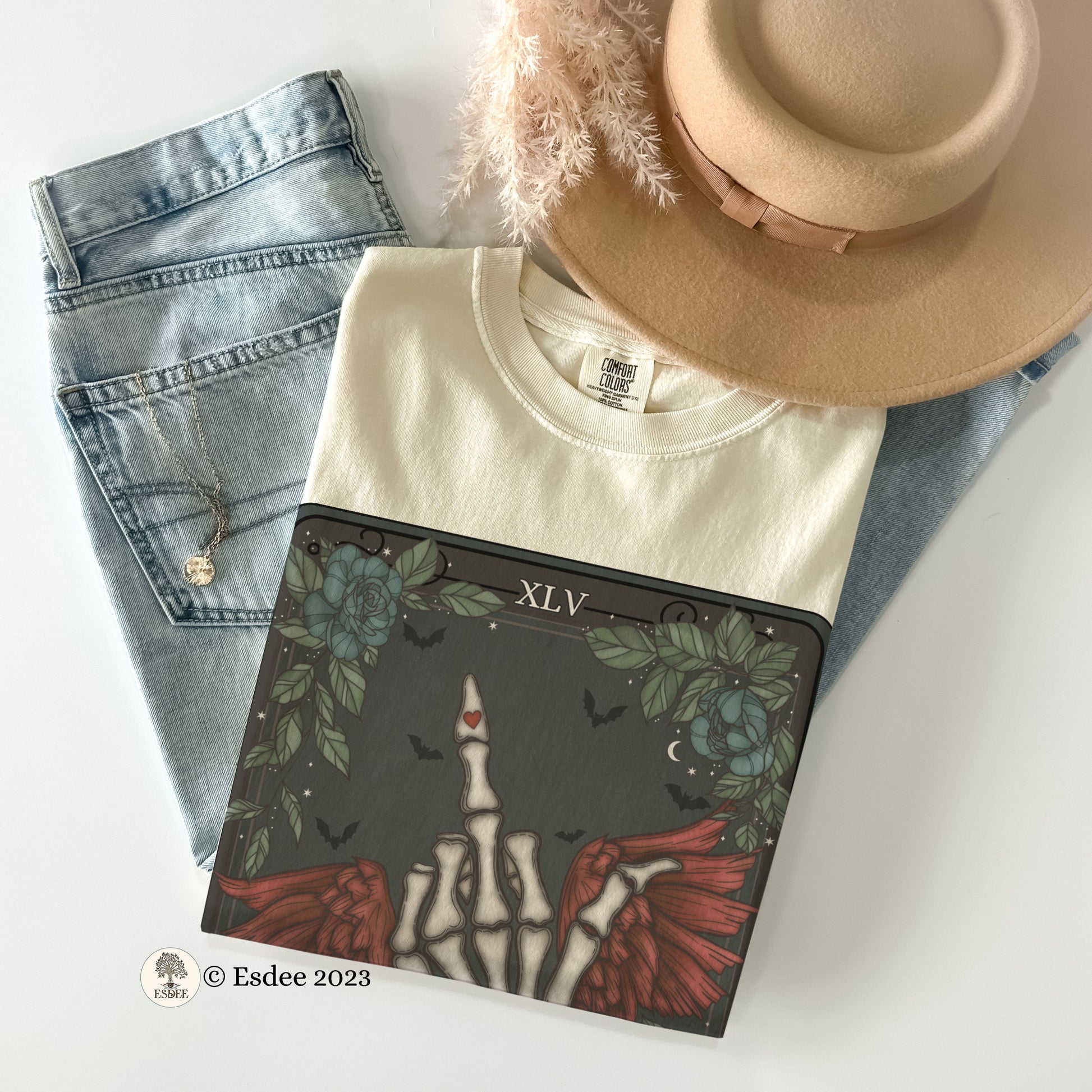The Last One Tarot Card Unisex Comfort Colors TShirt -Esdee