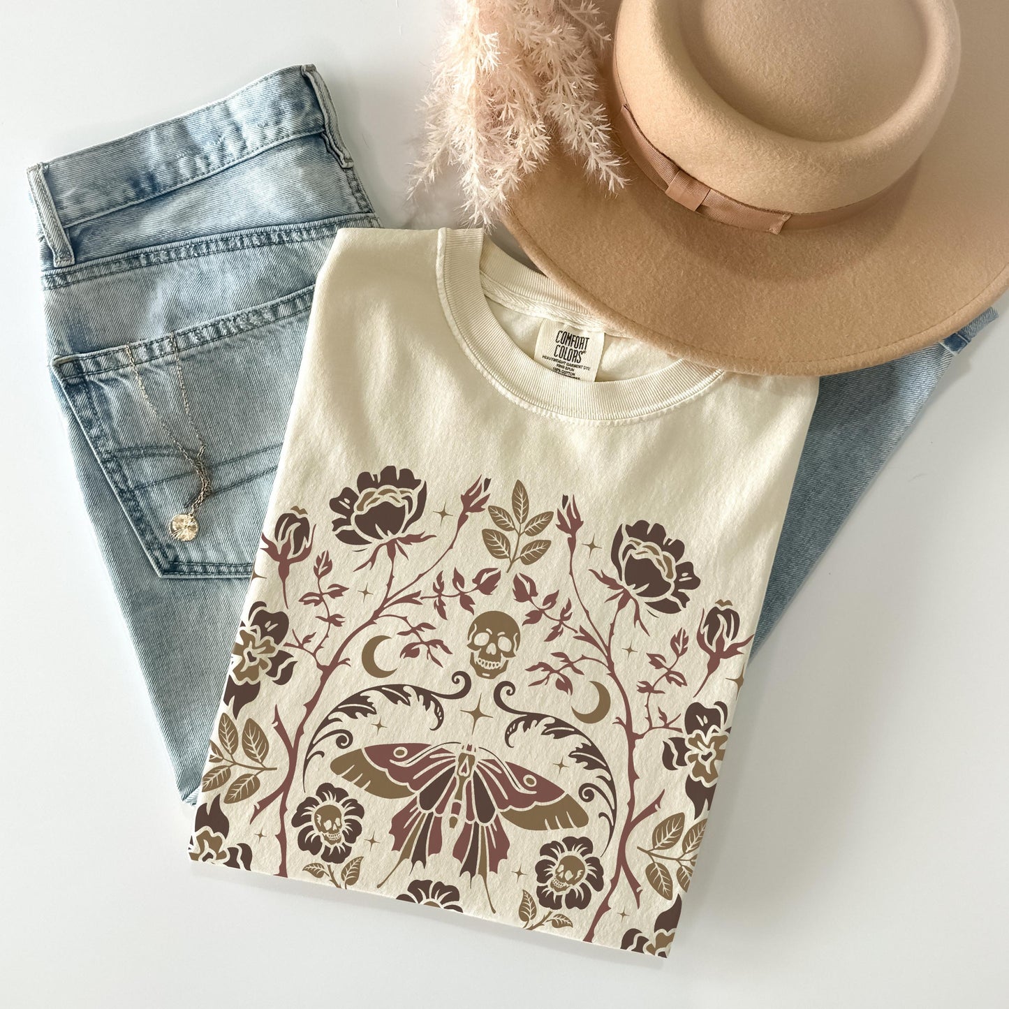 Gothic Garden Comfort Colors TShirt - Esdee