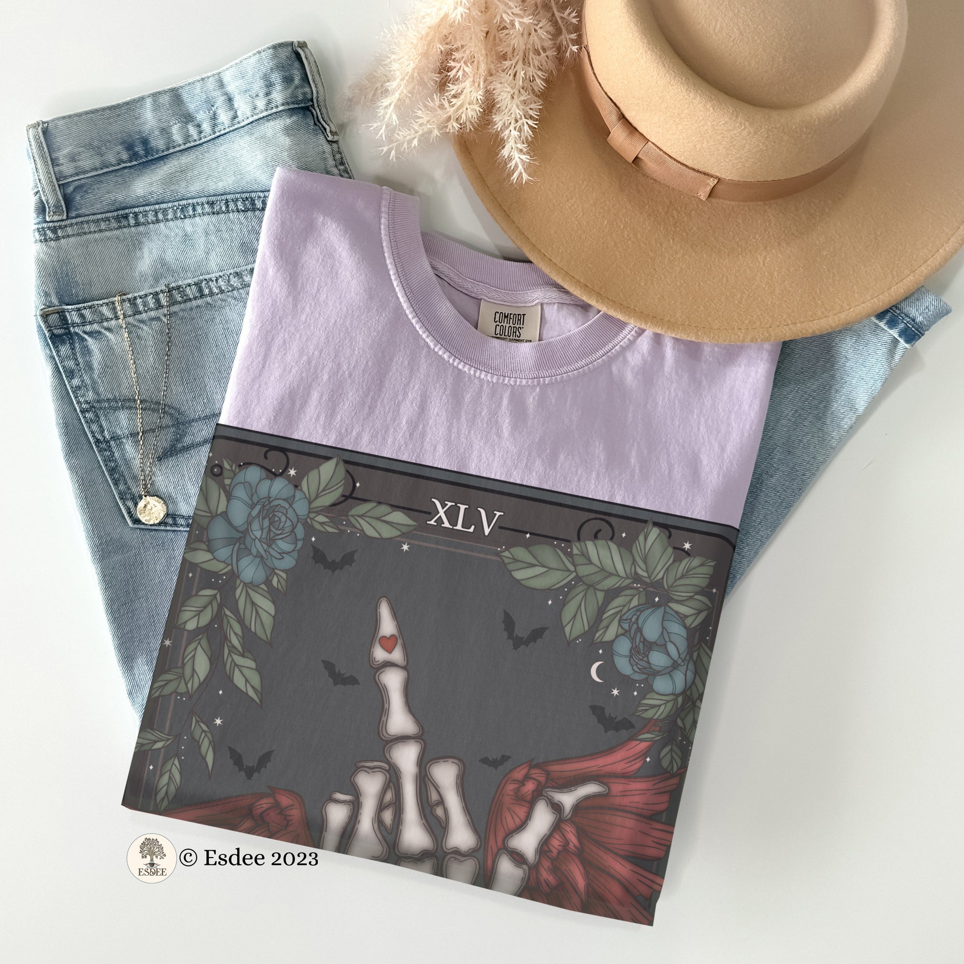 The Last One Tarot Card Unisex Comfort Colors TShirt -Esdee