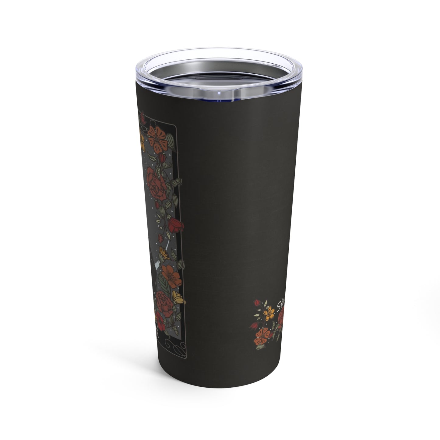 Familiar Tarot Card Custom 20oz Tumbler - Esdee