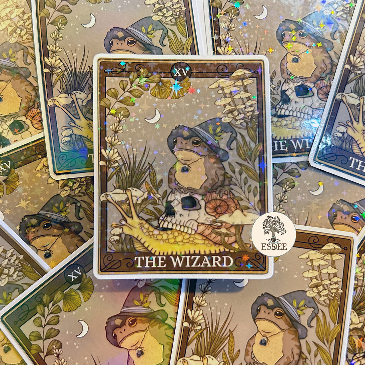 The Wizard Tarot Card Sticker - Esdee