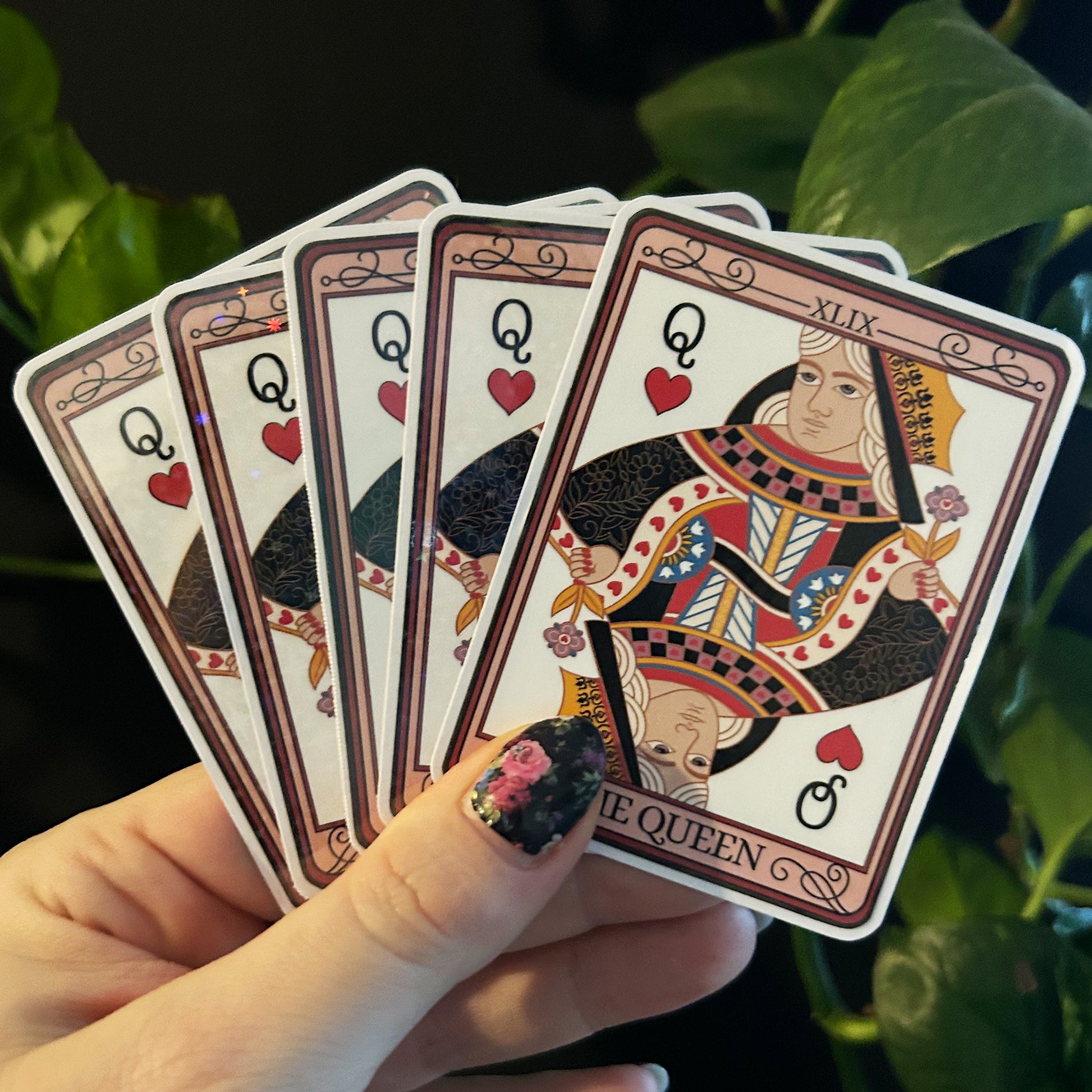 The Queen Tarot Card Sticker - Esdee