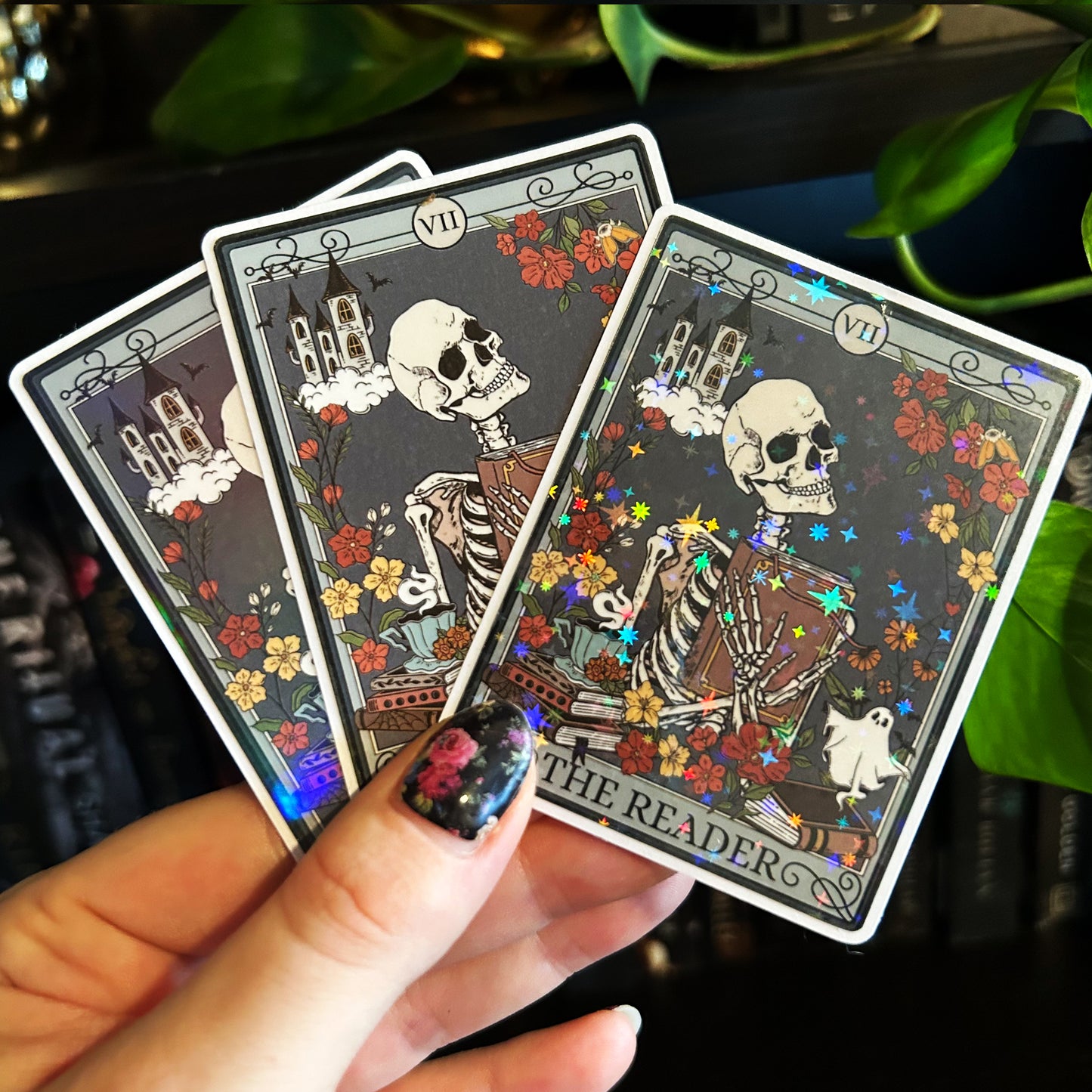 The Reader Tarot Card Sticker - Esdee