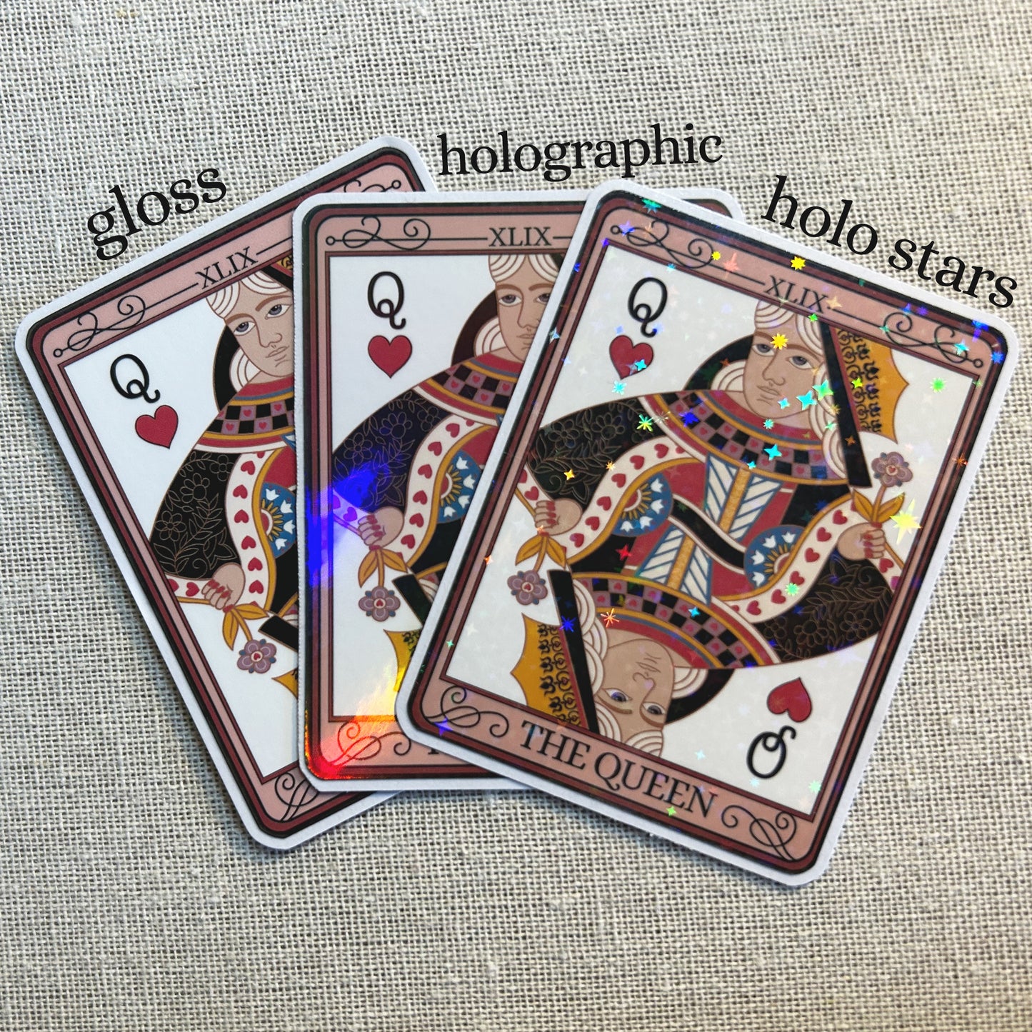 The Queen Tarot Card Sticker - Esdee
