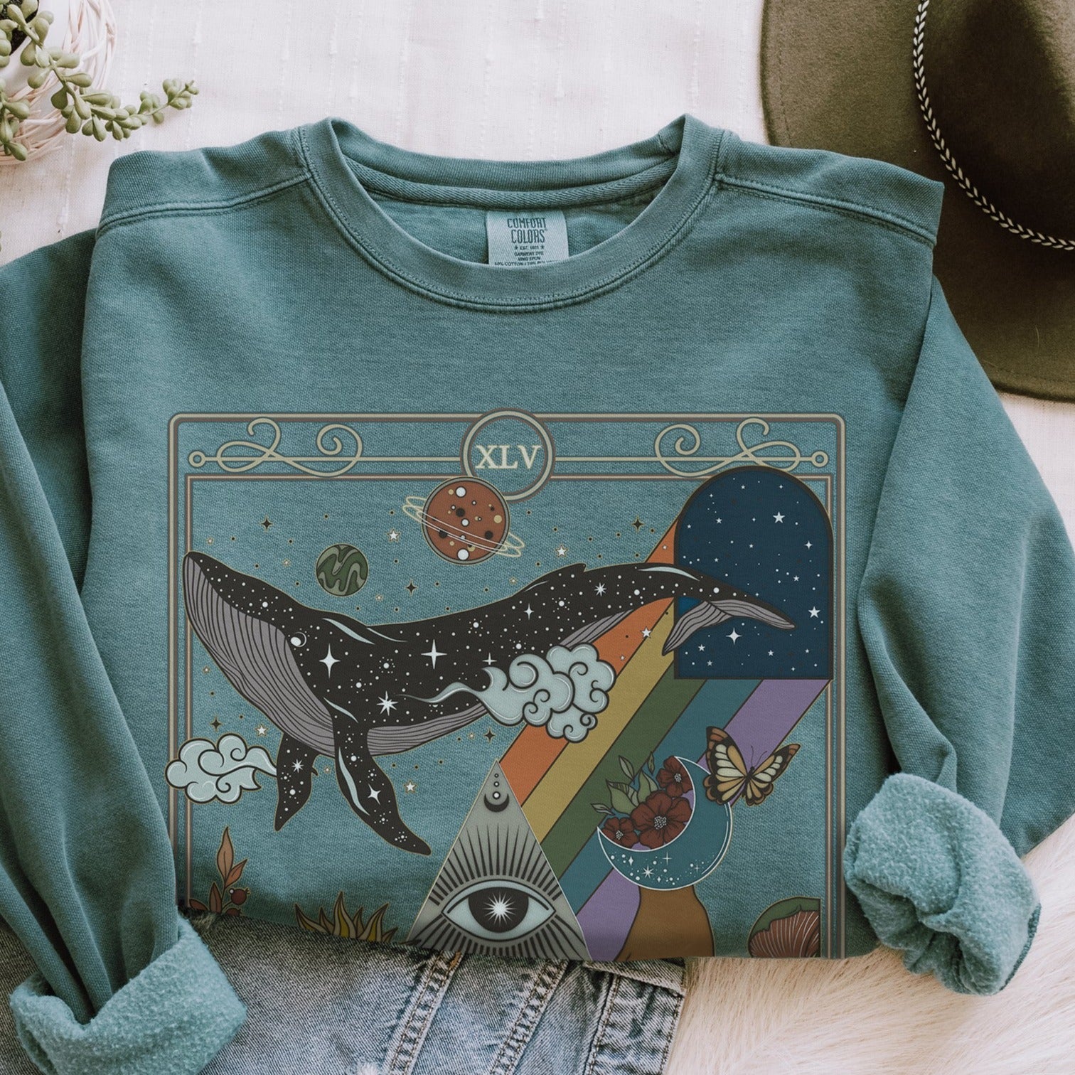The Dream Tarot Card Comfort Colors Sweatshirt - Esdee