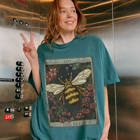 Bee Tarot Card Comfort Colors TShirt - Esdee