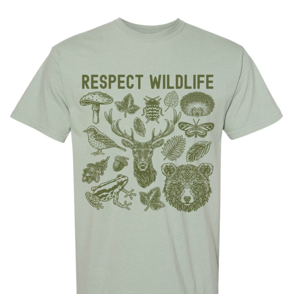 Respect Wildlife Unisex Comfort Colors T-shirt - Esdee