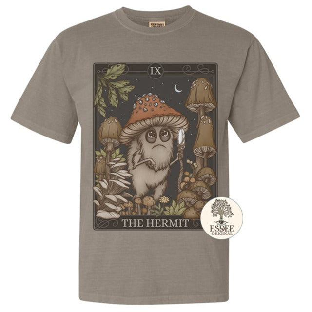 The Hermit Tarot Card Unisex Comfort Colors TShirt -Esdee