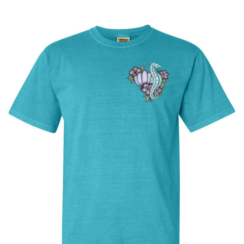 Seashell Tarot Card Unisex Comfort Colors T-shirt -Esdee