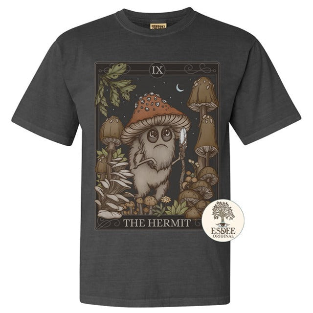 The Hermit Tarot Card Unisex Comfort Colors TShirt -Esdee