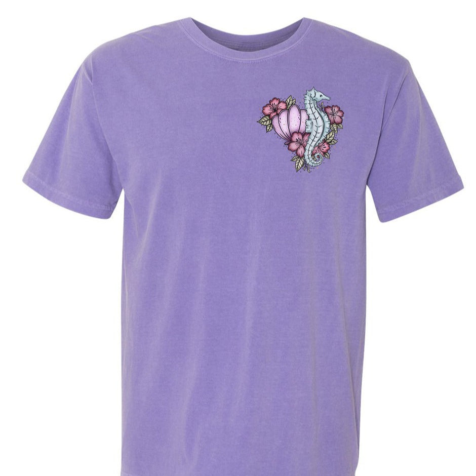 Seashell Tarot Card Unisex Comfort Colors T-shirt -Esdee