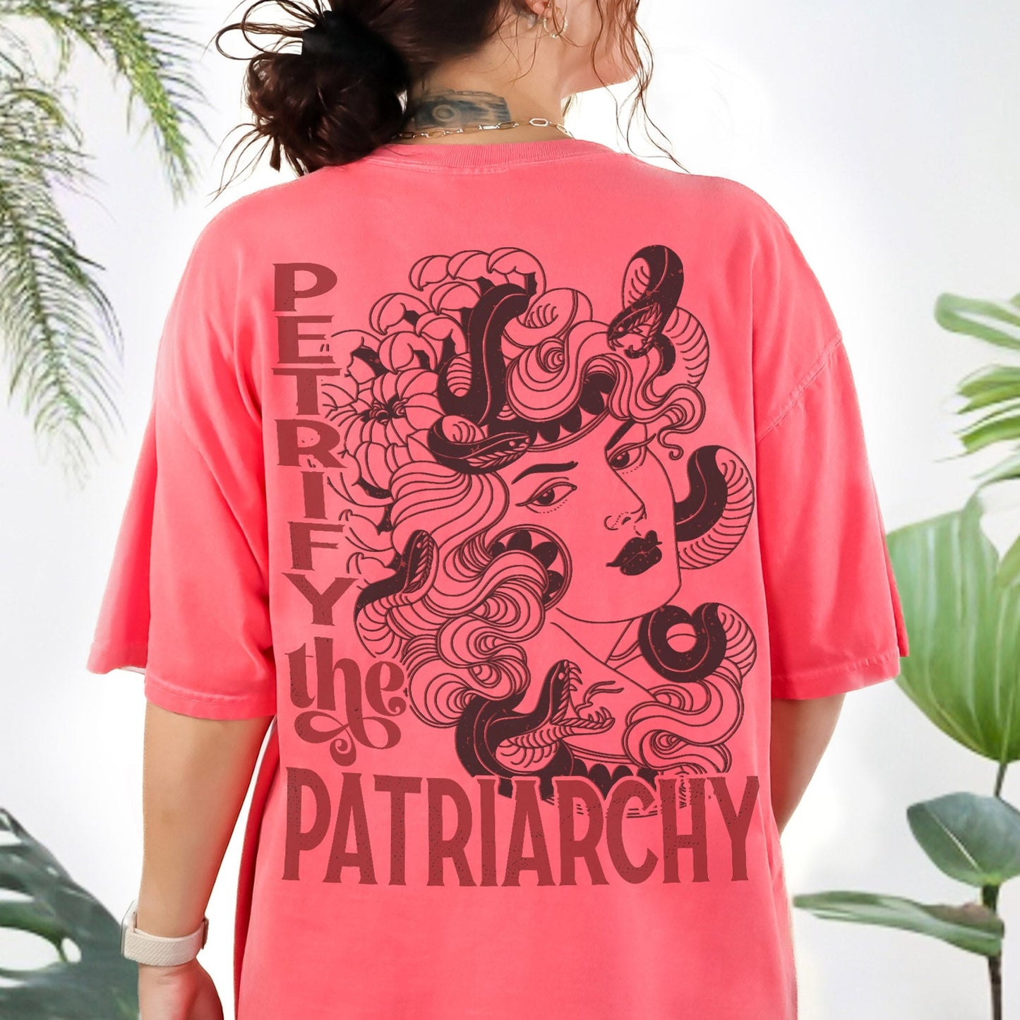 Petrify the Patriarchy Unisex Garment-Dyed T-shirt - Esdee