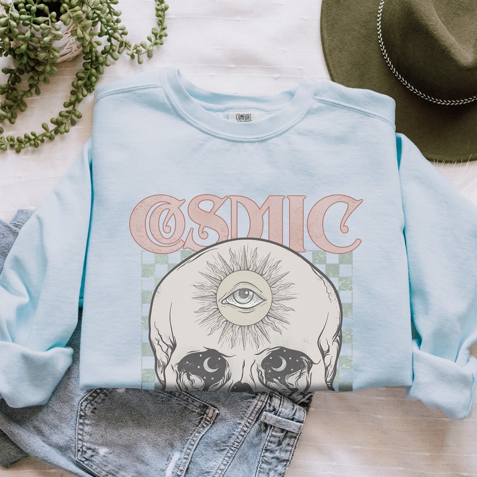 Cosmic Dreamer Comfort Colors Sweatshirt