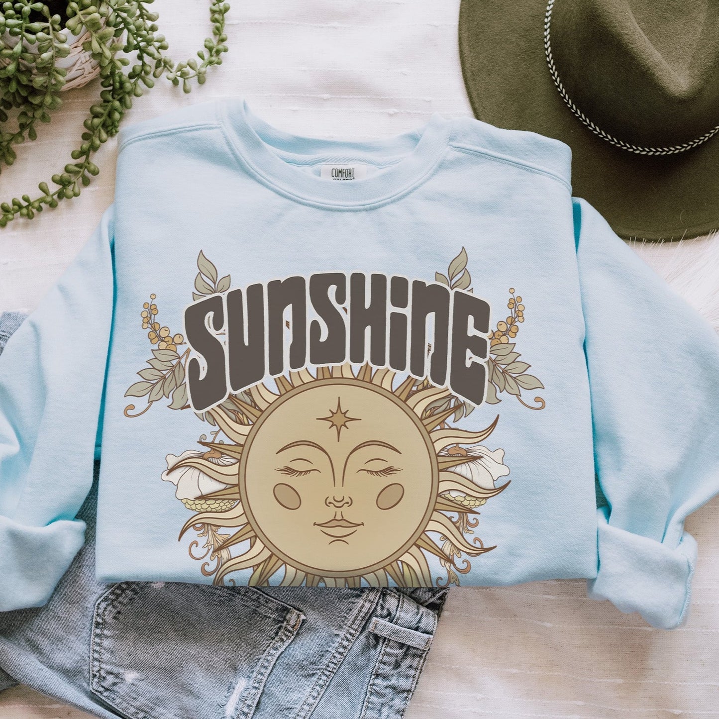 Sunshine in my Soul Comfort Colors Sweatshirt - Esdee