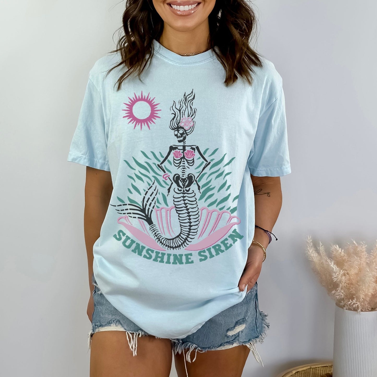 Sunshine Siren Unisex Comfort Colors TShirt -Esdee