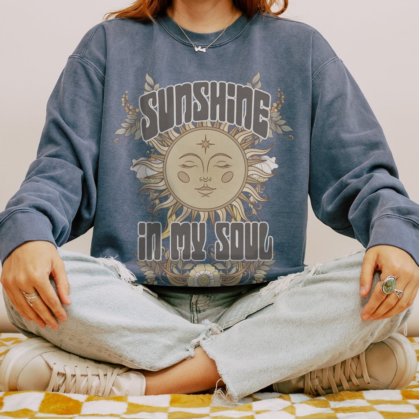 Sunshine in my Soul Comfort Colors Sweatshirt - Esdee