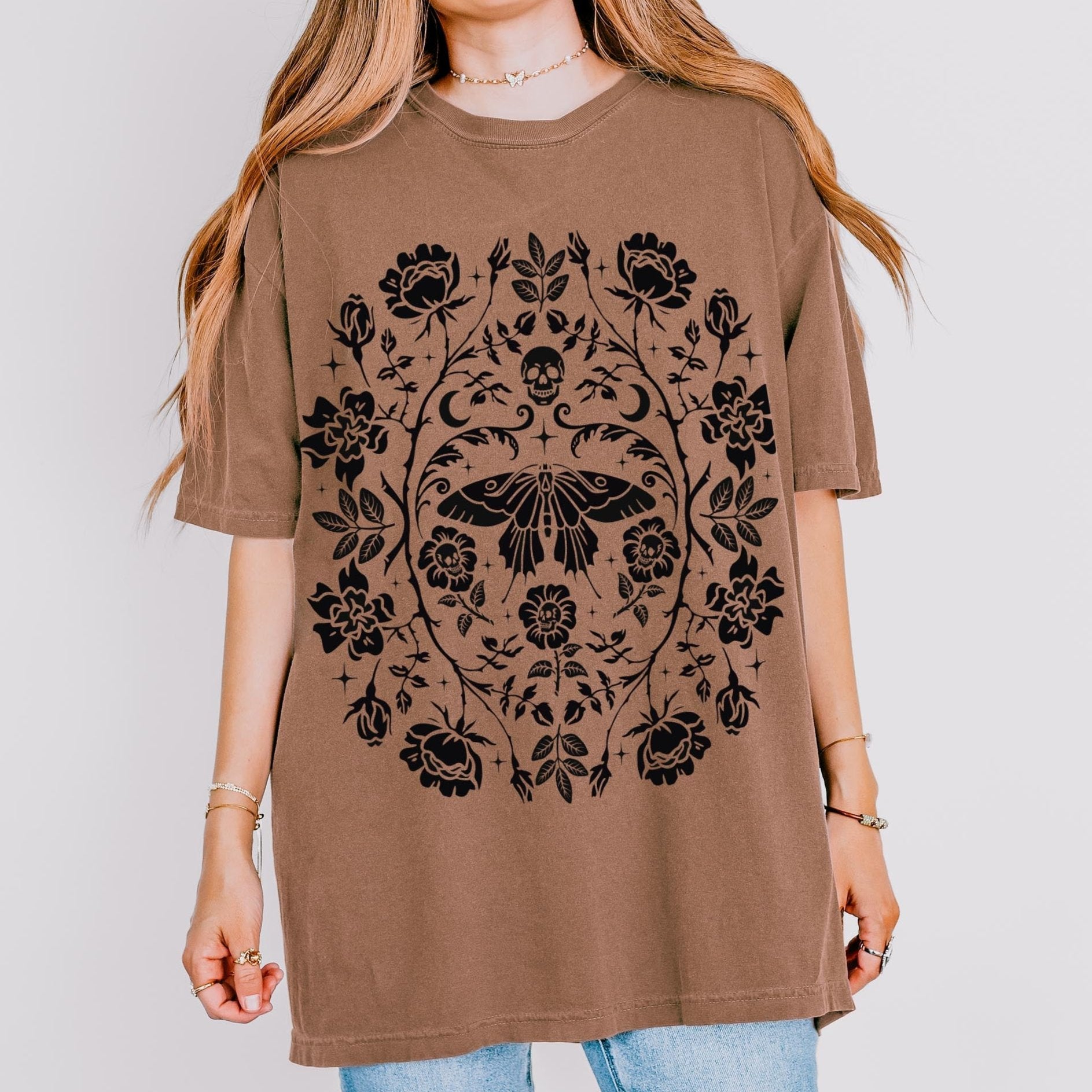 Gothic Garden Comfort Colors TShirt - Esdee