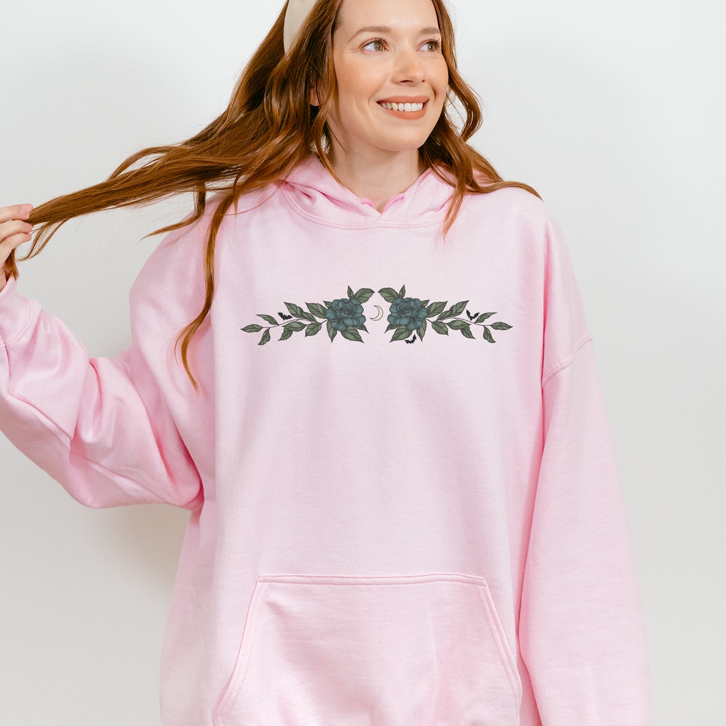 The Last One Tarot Card Front and Back Print Hoodie - Esdee