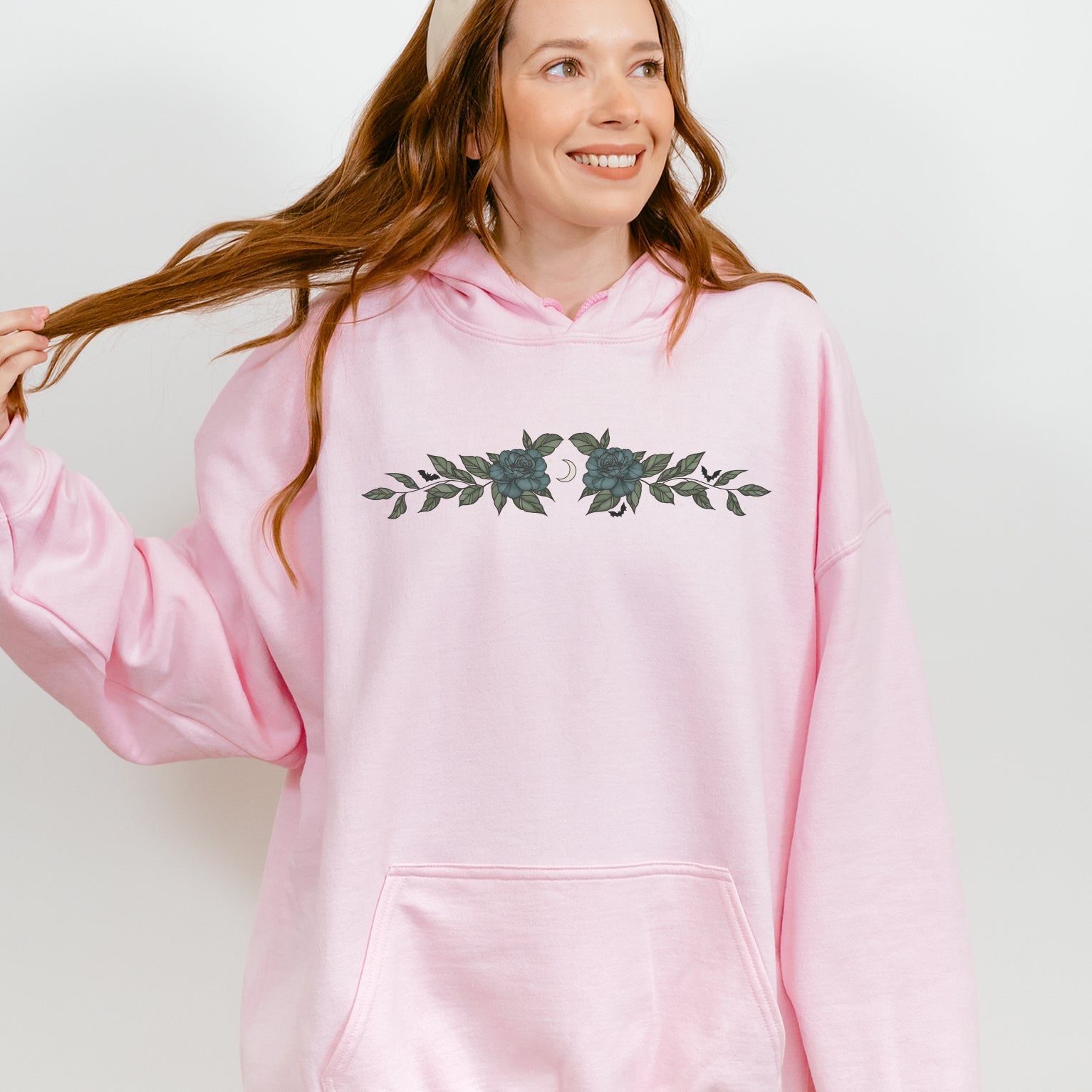 The Last One Tarot Card Front and Back Print Hoodie - Esdee