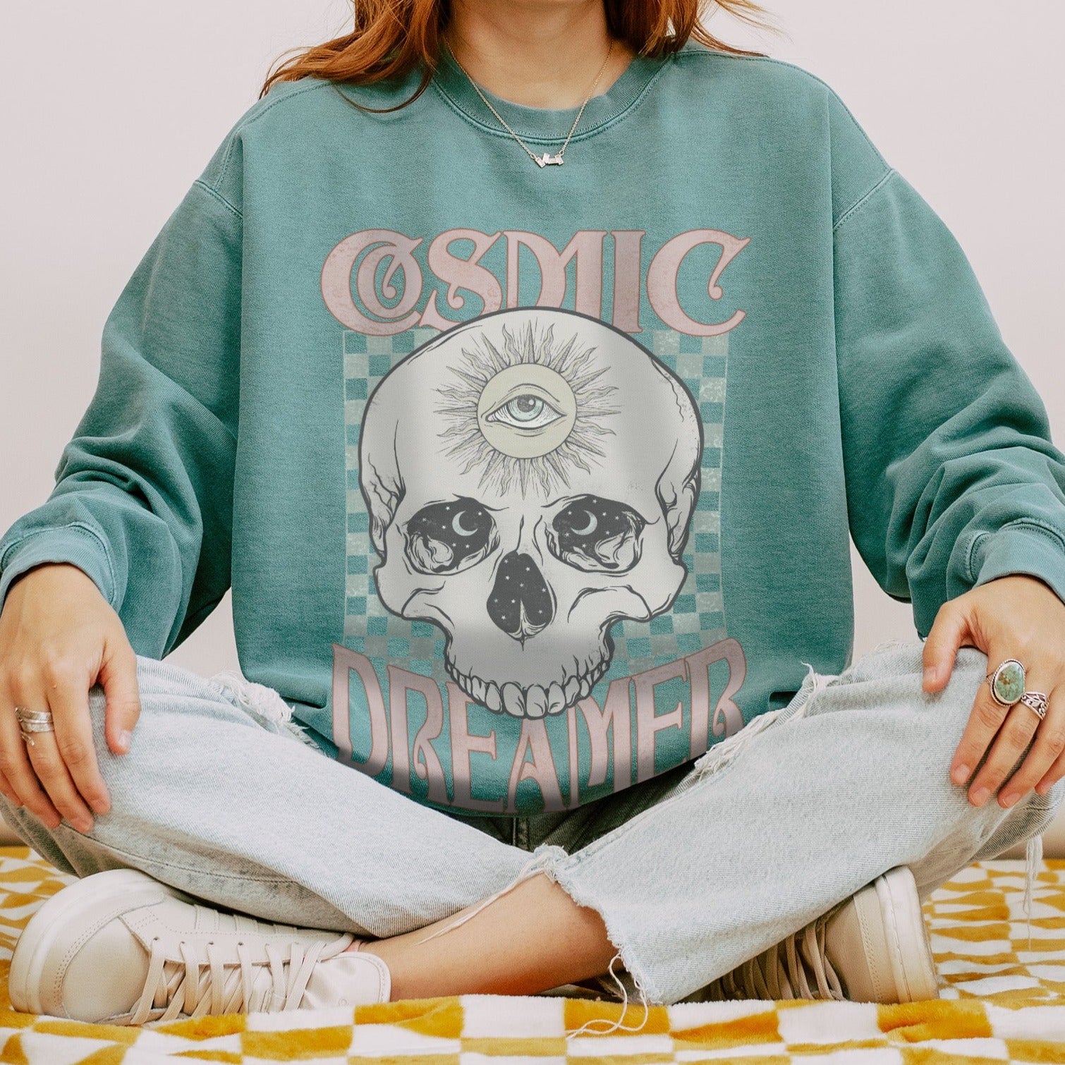 Cosmic Dreamer Comfort Colors Sweatshirt