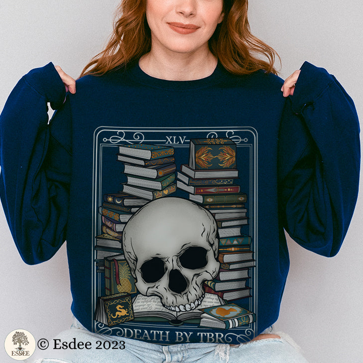 Death By TBR Unisex Crewneck Sweatshirt - Esdee
