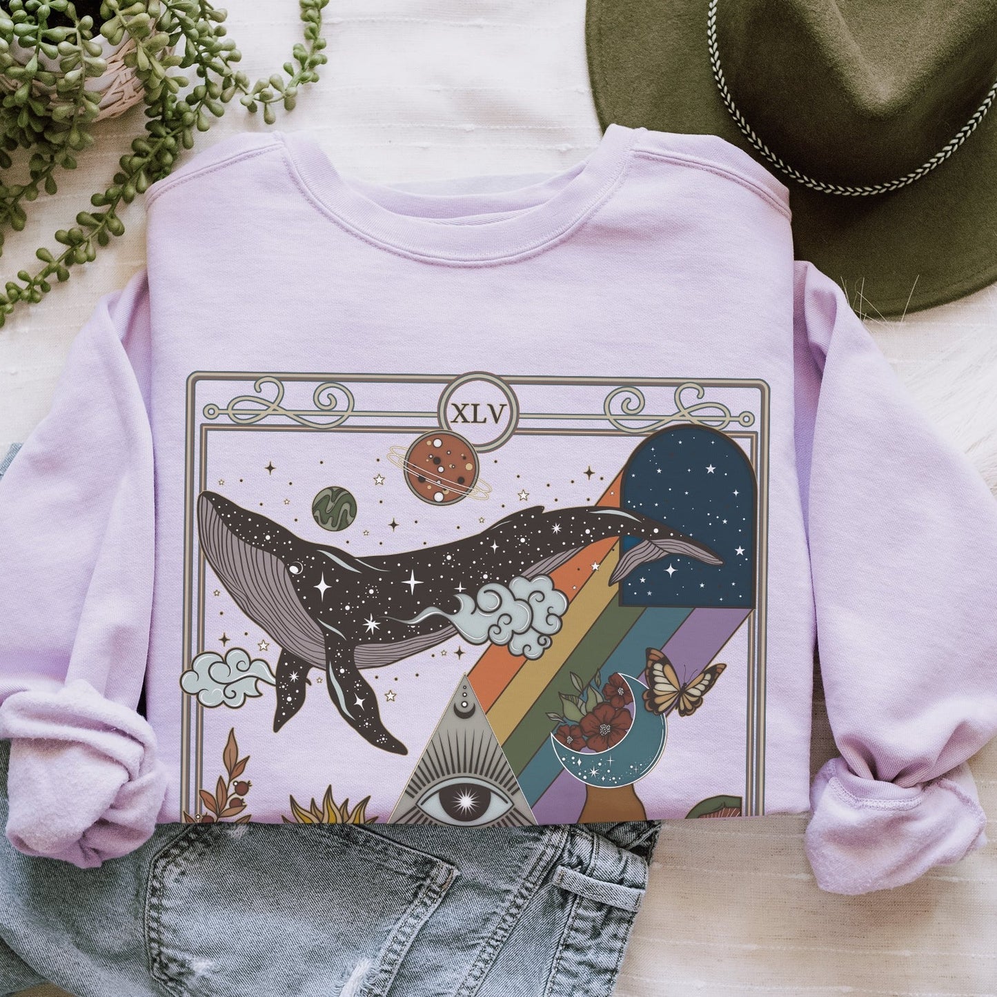 The Dream Tarot Card Comfort Colors Sweatshirt - Esdee