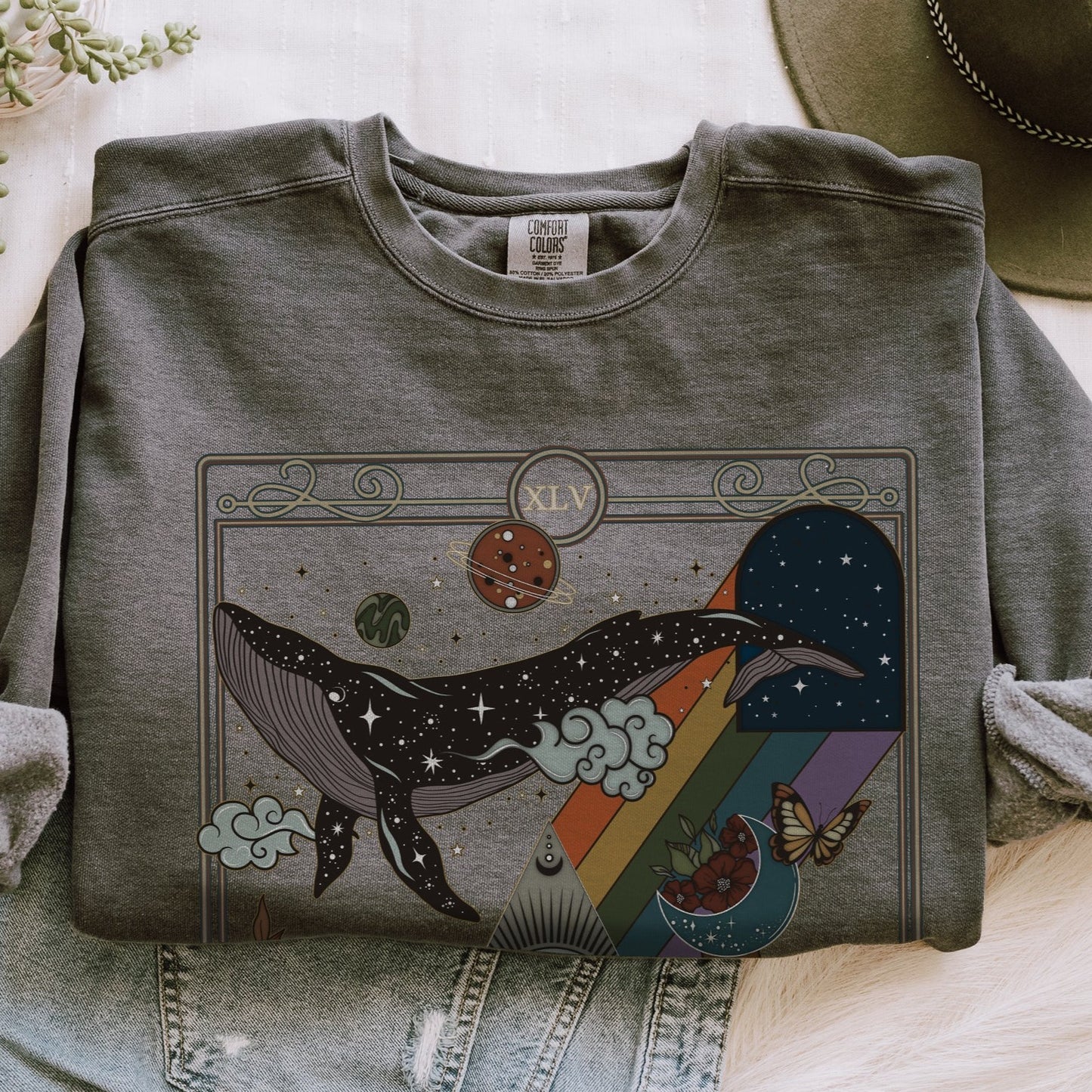 The Dream Tarot Card Comfort Colors Sweatshirt - Esdee