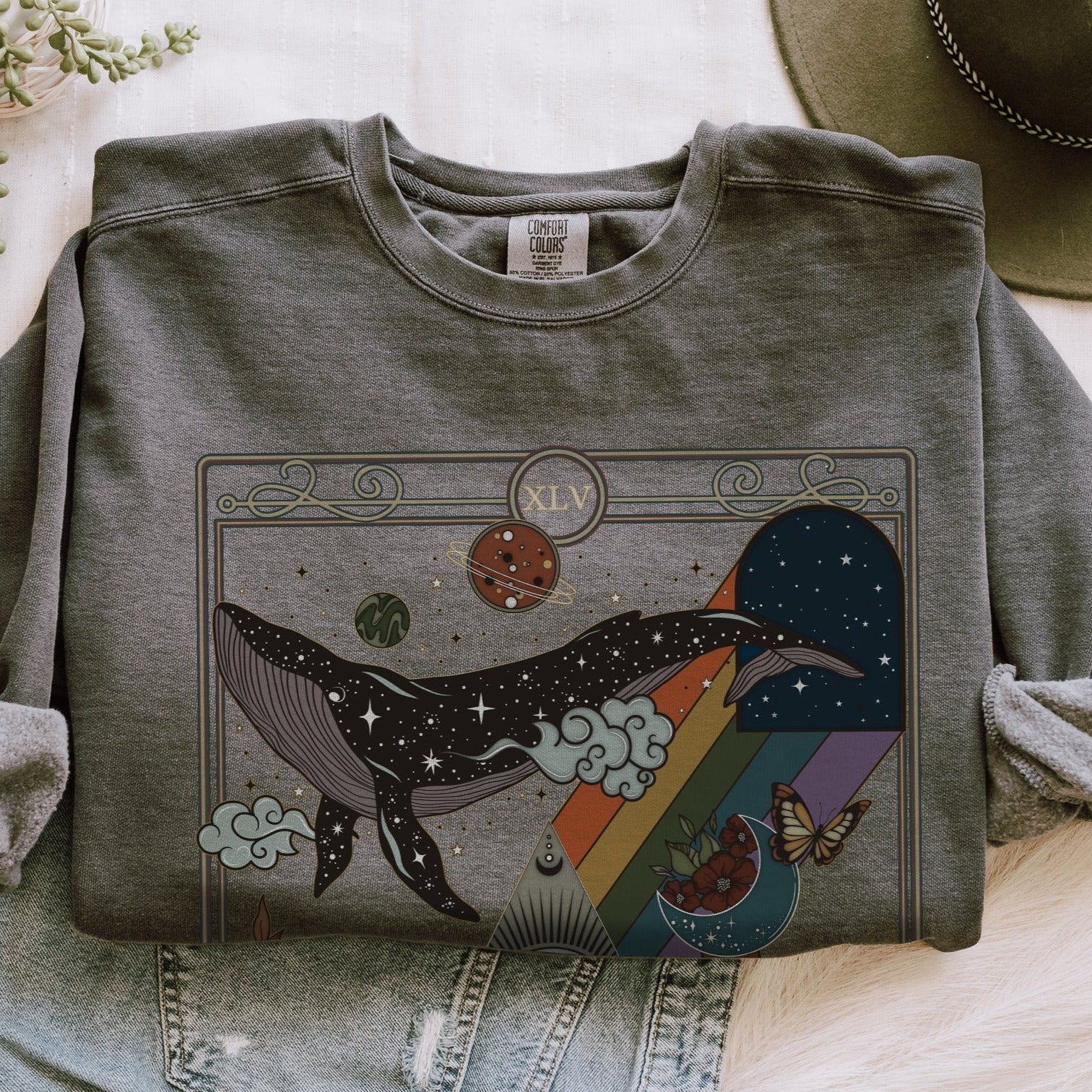 The Dream Tarot Card Comfort Colors Sweatshirt - Esdee