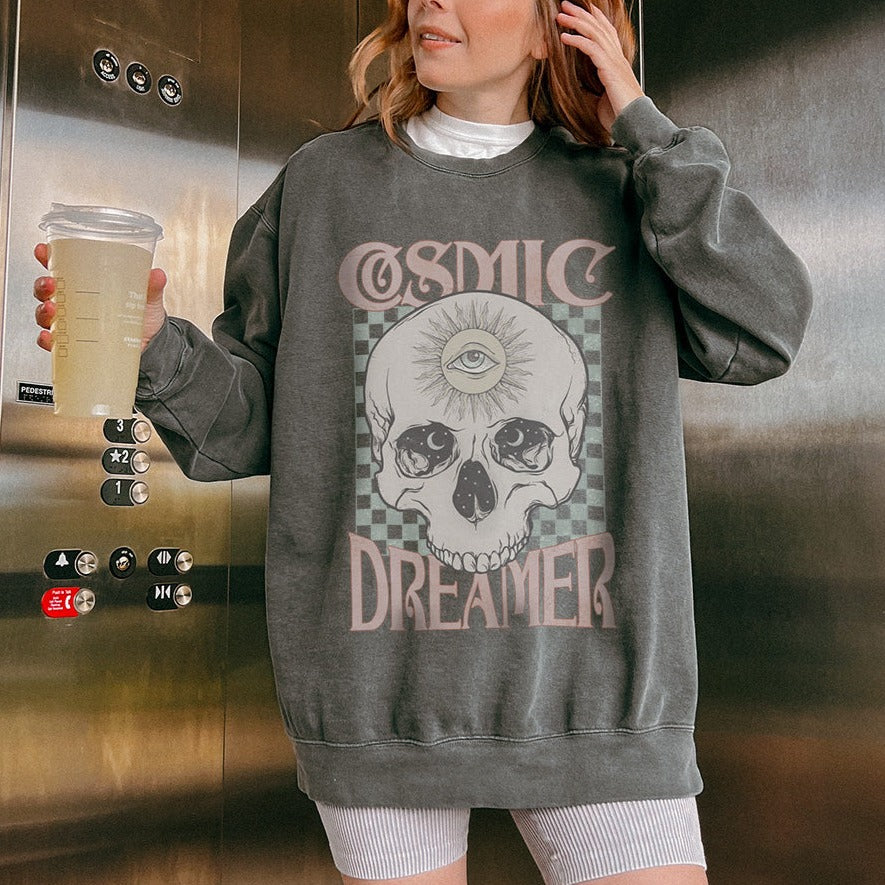 Cosmic Dreamer Comfort Colors Sweatshirt