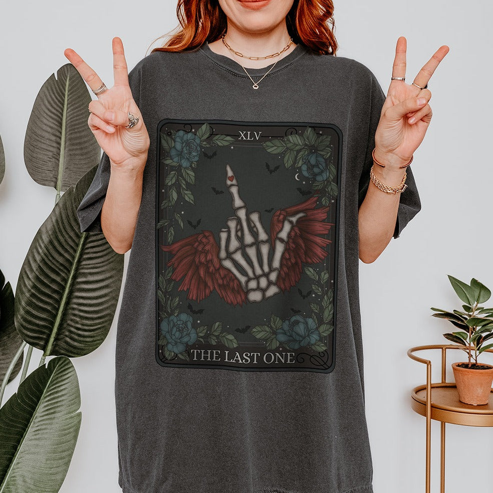 The Last One Tarot Card Unisex Comfort Colors TShirt -Esdee