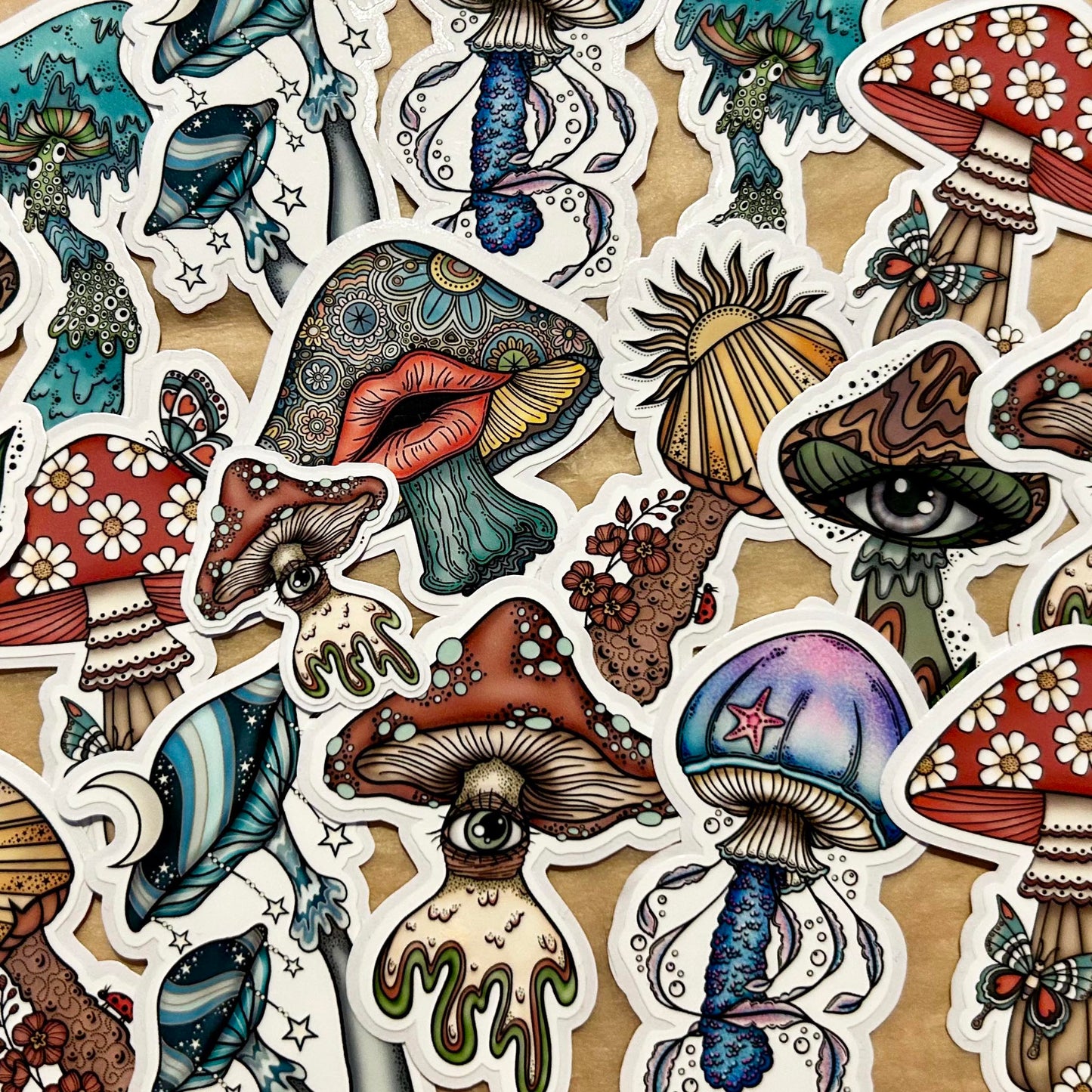 Shroomies Sticker Sheet - Esdee