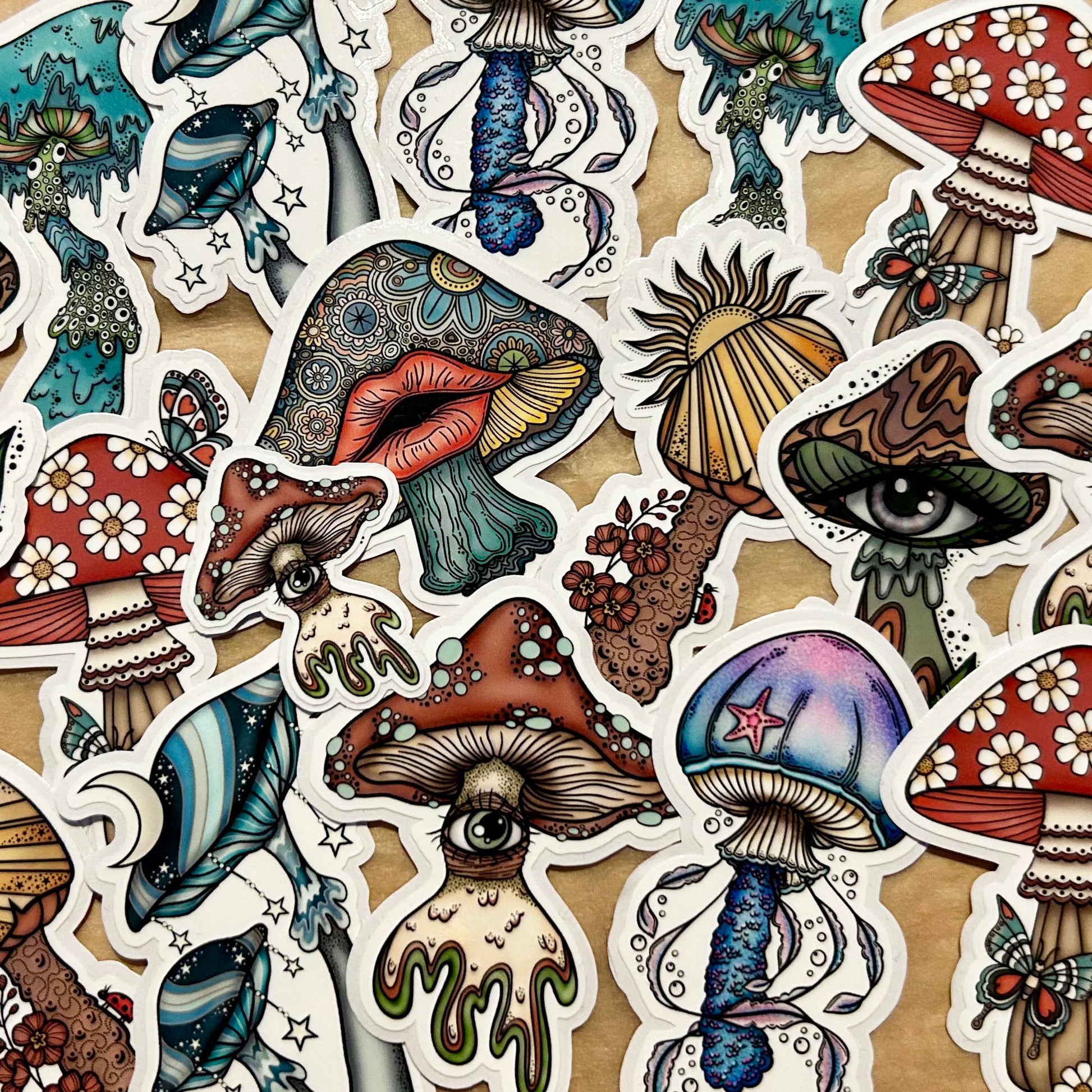 Shroomies Sticker Sheet - Esdee