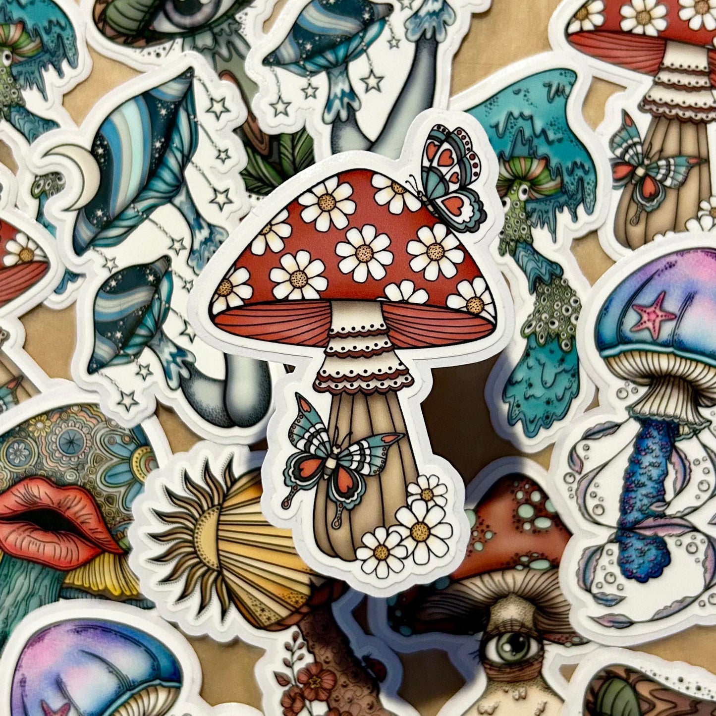Shroomie Die-Cut Stickers - Esdee