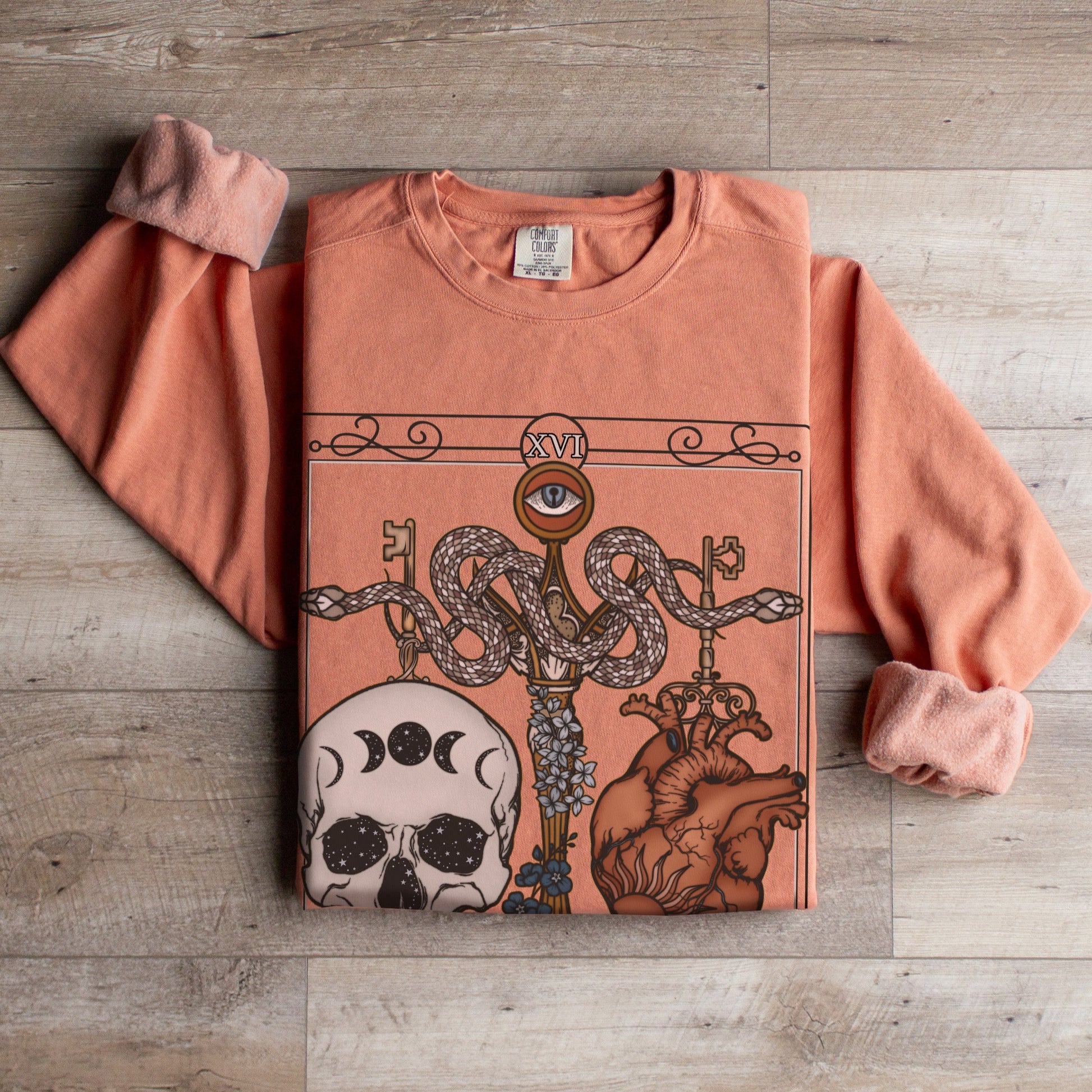 Judgement Tarot Card Comfort Colors Sweatshirt - Esdee