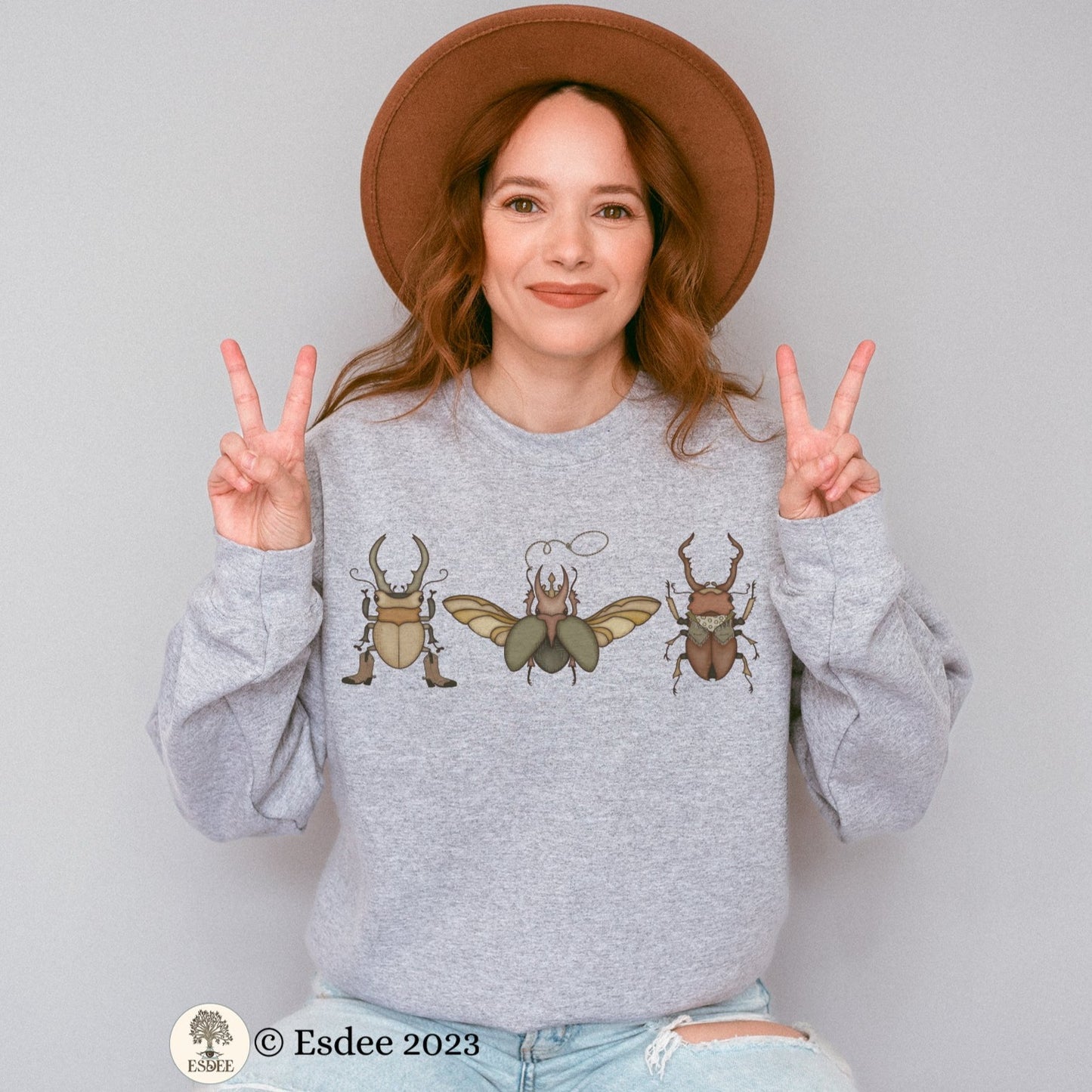 Beetle Boys Unisex Crewneck Sweatshirt