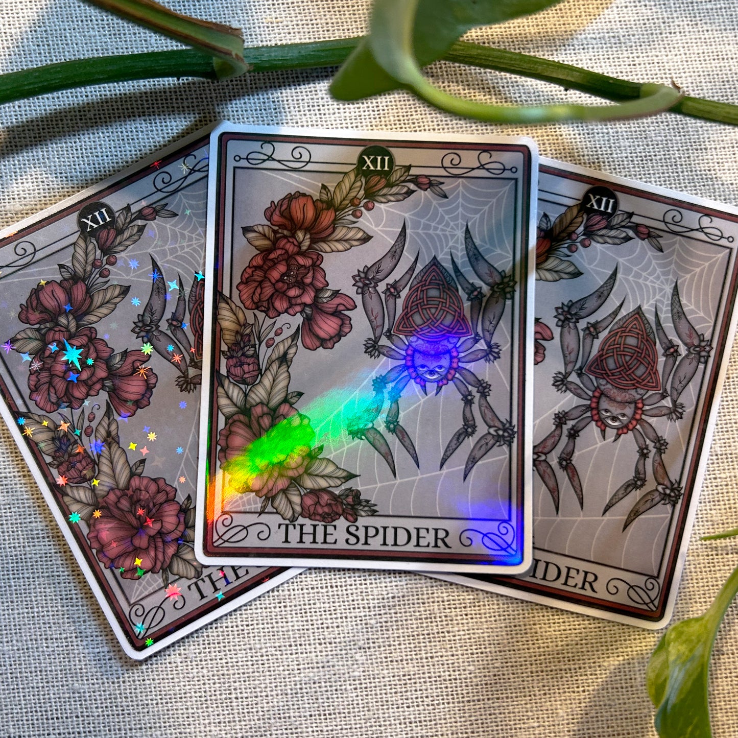The Spider Tarot Card Sticker - Esdee