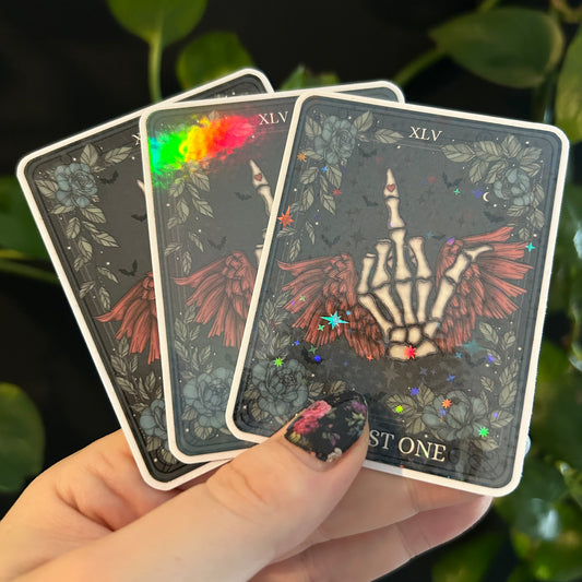 The Last One Tarot Card Sticker - Esdee