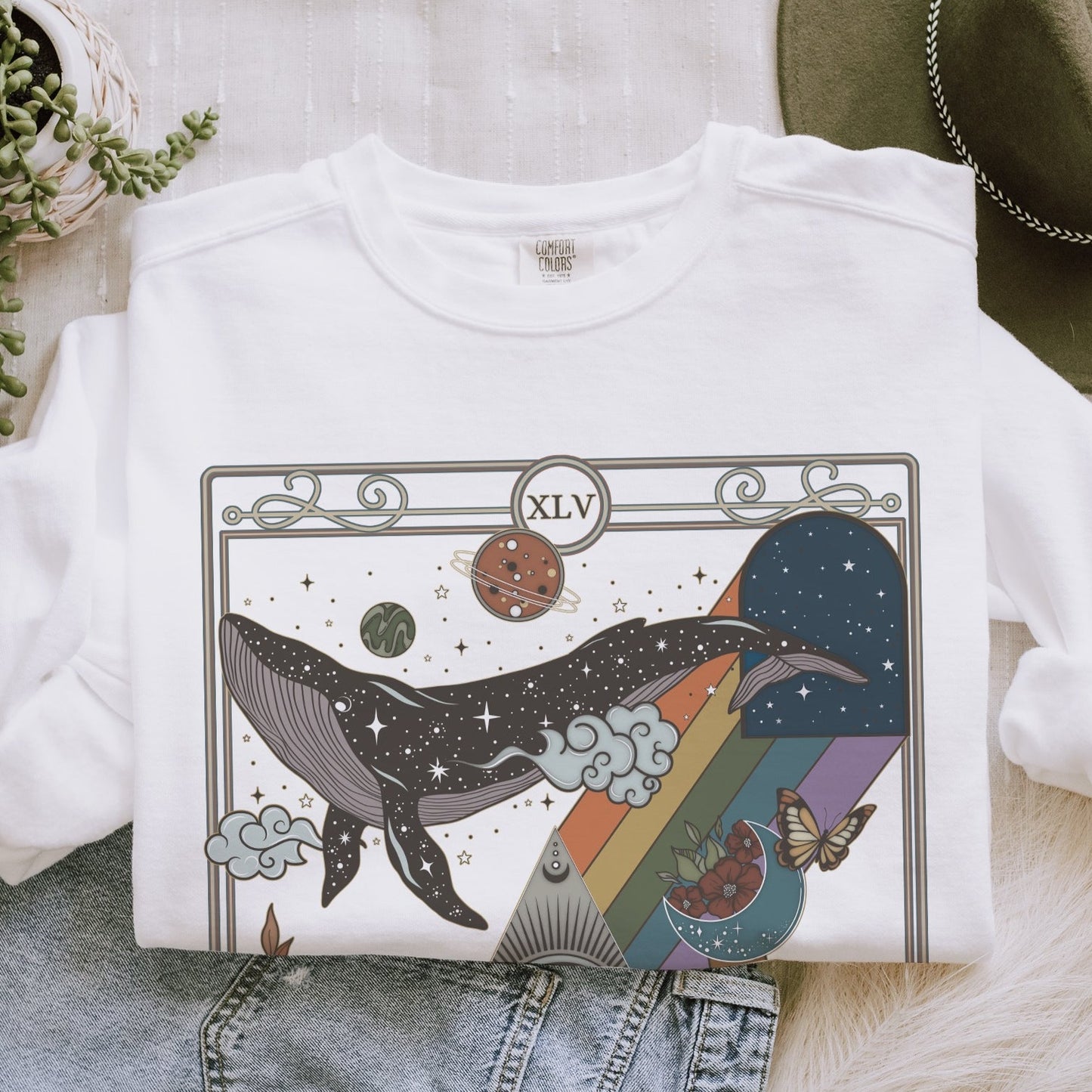 The Dream Tarot Card Comfort Colors Sweatshirt - Esdee