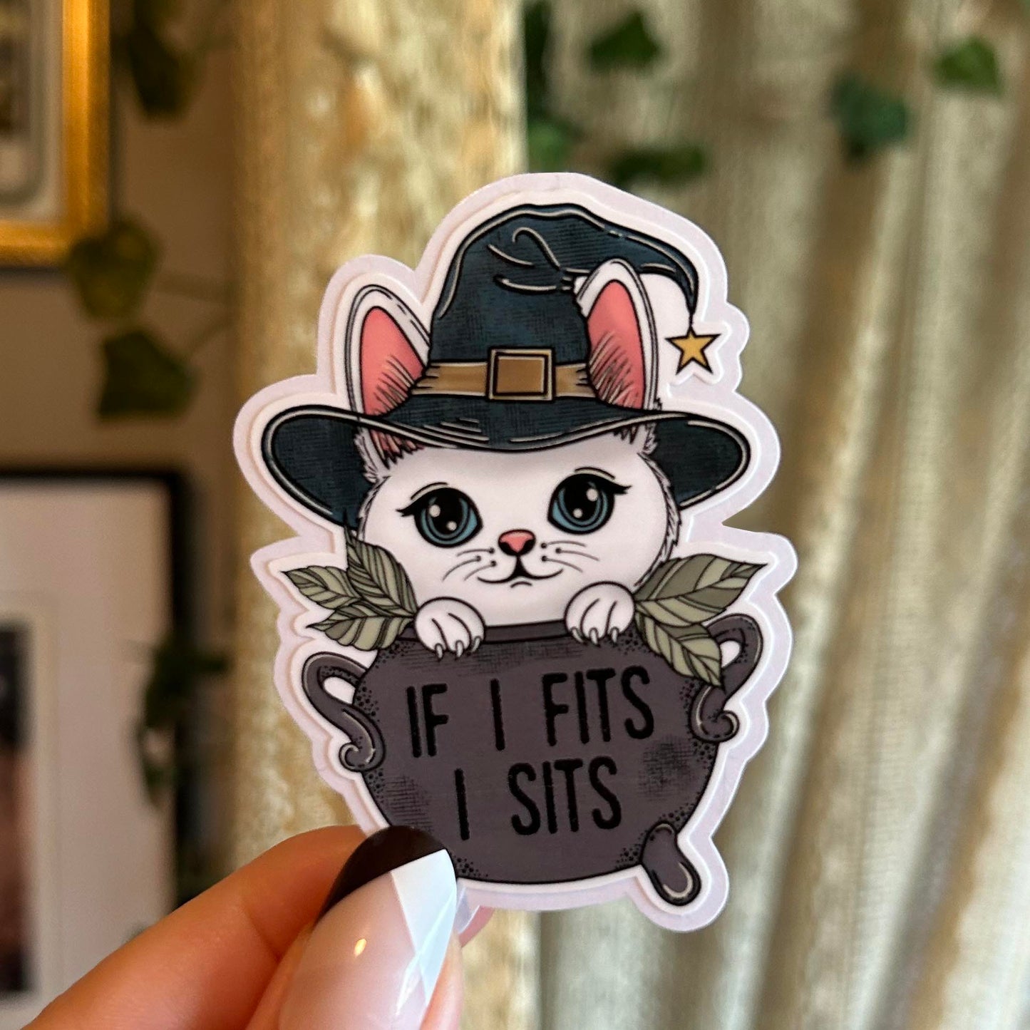 Cute Cat Sticker - Esdee