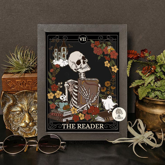 The Reader Tarot Card Poster - Esdee