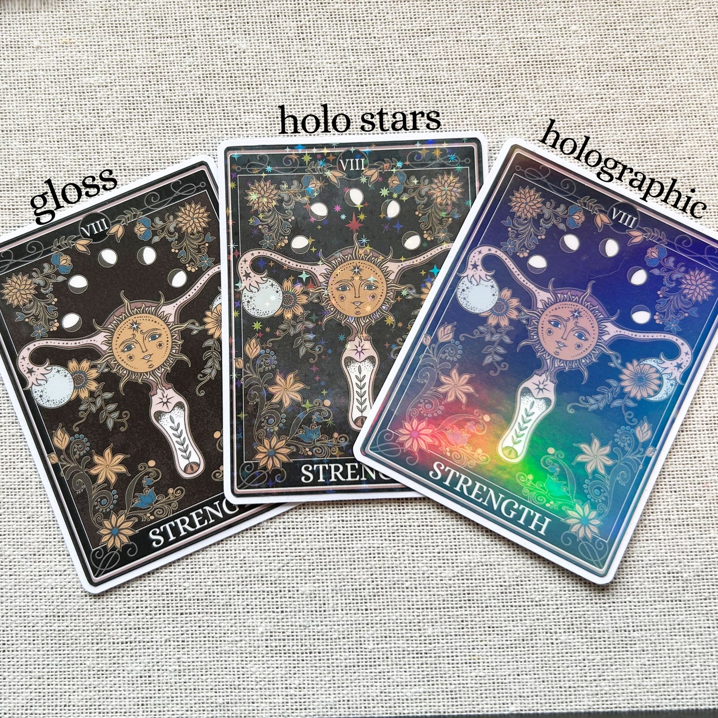 Strength Tarot Card Sticker - Esdee
