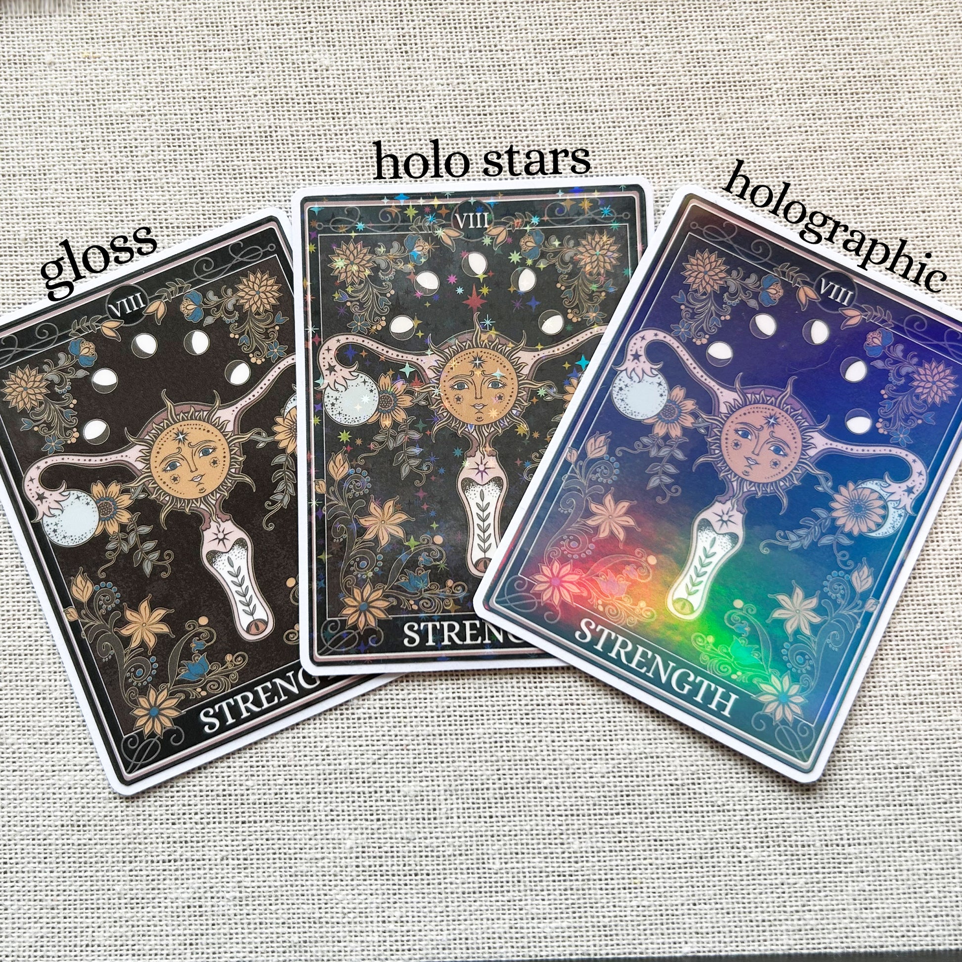 Strength Tarot Card Sticker - Esdee