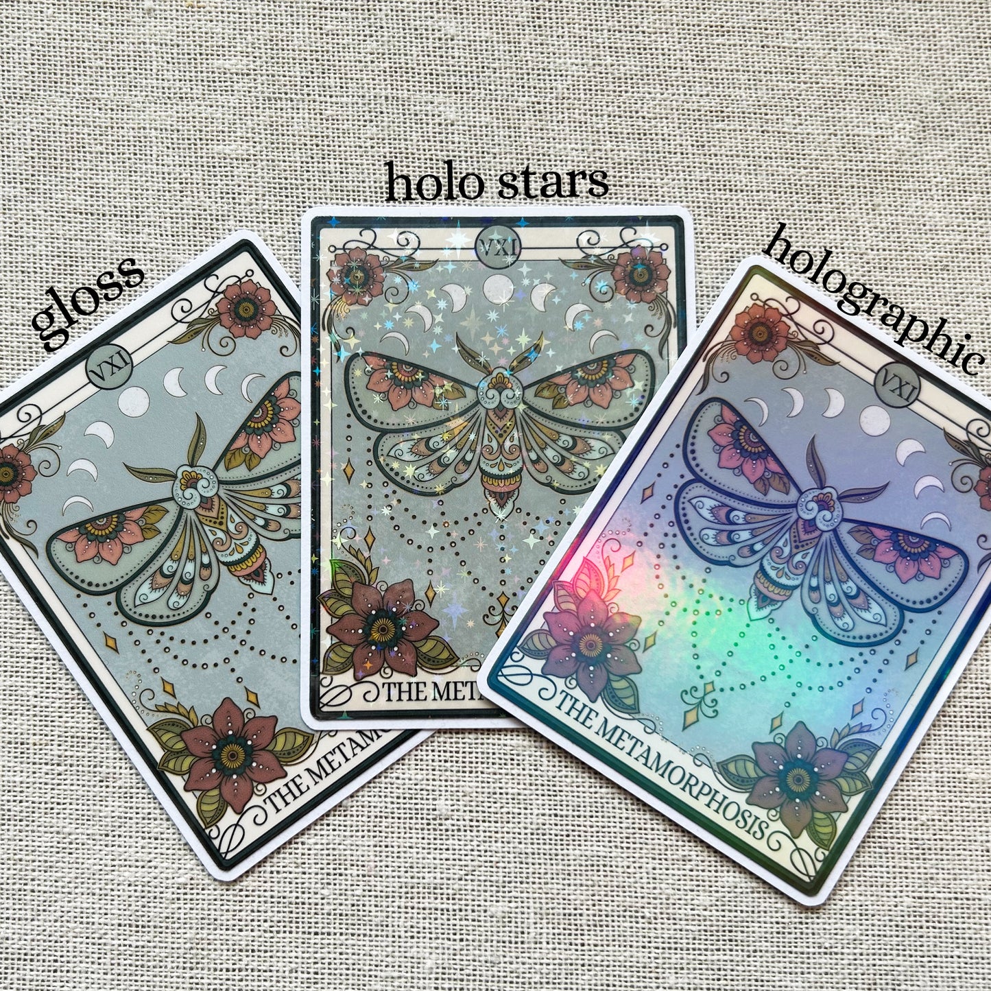 The Metamorphosis Tarot Card Sticker - Esdee