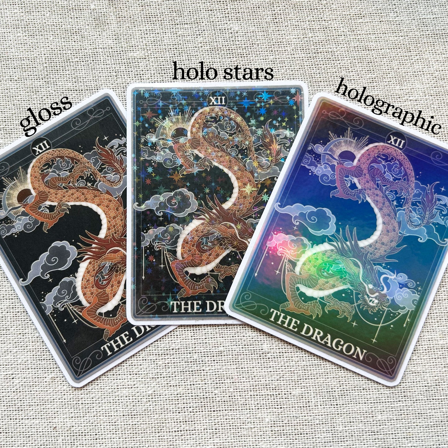 The Dragon Tarot Card Sticker - Esdee