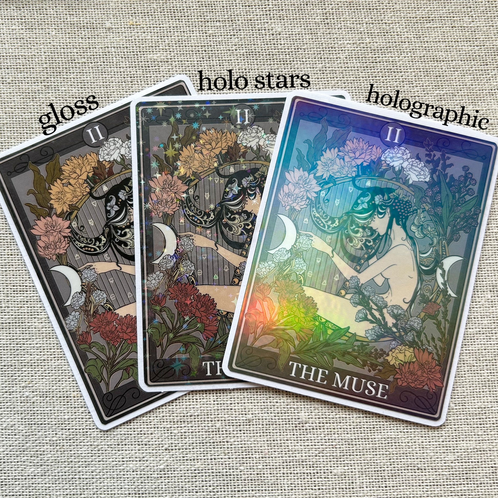The Muse Tarot Card Sticker - Esdee
