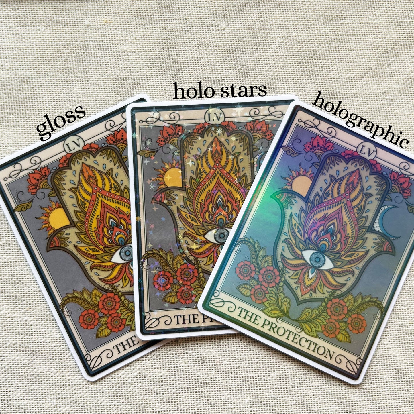 The Protection Tarot Card Sticker - Esdee