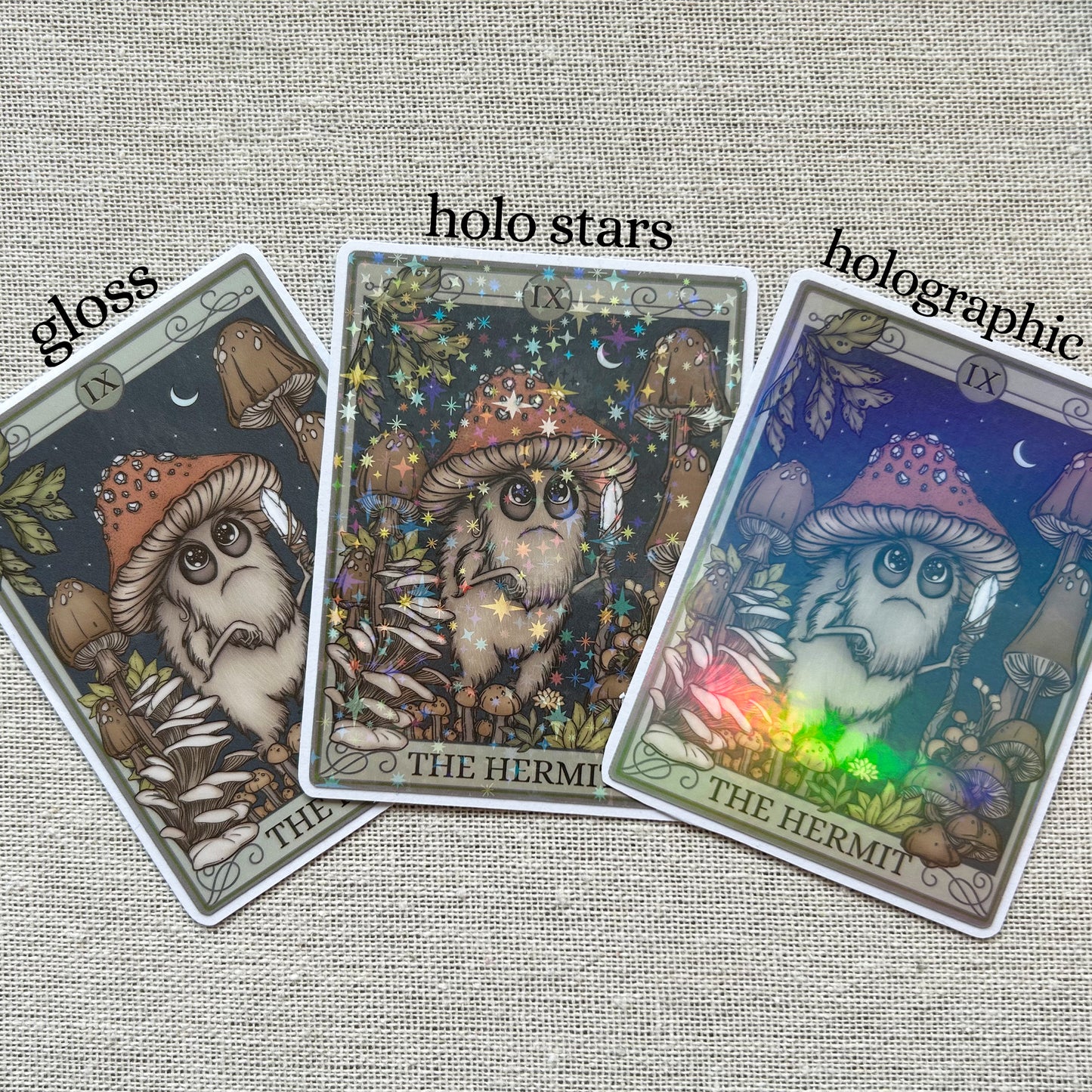 The Hermit Tarot Card Sticker - Esdee